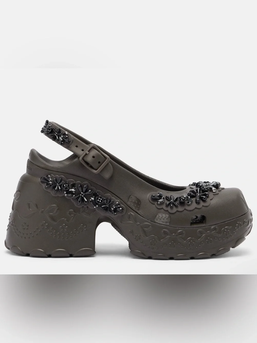Simone Rocha x Crocs Ballerina Platform Espresso - Picture 4 of 9